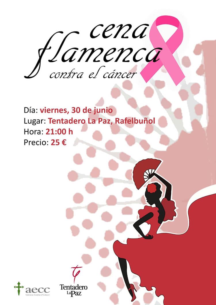 Cena flamenca contra el cáncer en colaboración con la AECC