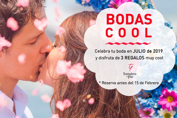 Bodas Cool: tu boda al atardecer del mes de julio. Promoción.
